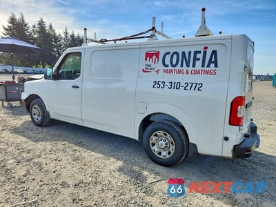 Drugie zdjęcie samochodu z przodu: 2012 NISSAN NV 2500 HD S VIN:1N6AF0KY2CN100465 - miniatura