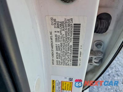 Zdjęcie 12 z 12 samochodu: 2020 HONDA ACCORD SPORT VIN:1HGCV1F39LA057884 - miniatura