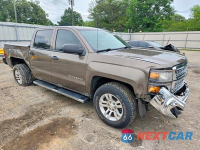 Czwarte zdjęcie samochodu z boku: 2014 CHEVROLET SILVERADO C1500 LT VIN:3GCPCREC9EG558008 - miniatura