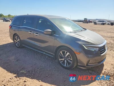 Czwarte zdjęcie samochodu z boku: 2024 HONDA ODYSSEY TOURING VIN:5FNRL6H85RB016267 - miniatura