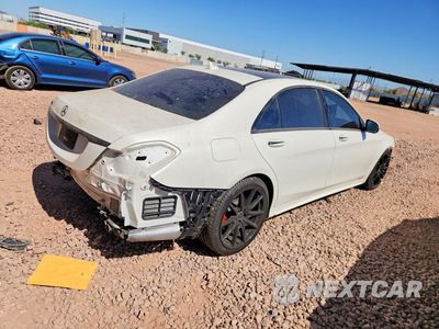 Trzecie zdjęcie samochodu z tyłu: 2020 MERCEDES-BENZ S 560 VIN:W1KUG8DB3LA564186 - miniatura