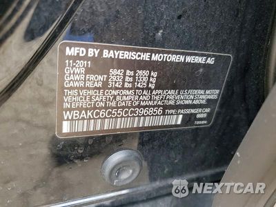 Zdjęcie 12 z 12 samochodu: 2012 BMW 750 XI VIN:WBAKC6C55CC396856 - miniatura