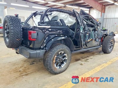 Trzecie zdjęcie samochodu z tyłu: 2026 JEEP WRANGLER RUBICON VIN:1C4PJXFGXTW263588 - miniatura