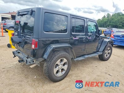 Trzecie zdjęcie samochodu z tyłu: 2017 JEEP WRANGLER UNLIMITED SAHARA VIN:1C4BJWEG8HL600306 - miniatura