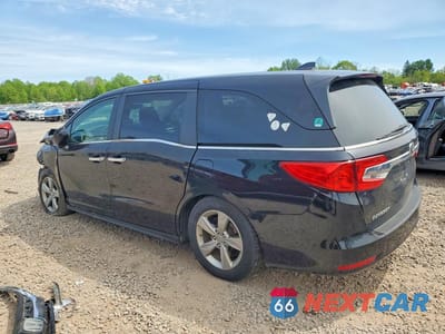 Drugie zdjęcie samochodu z przodu: 2019 HONDA ODYSSEY EXL VIN:5FNRL6H70KB042241 - miniatura