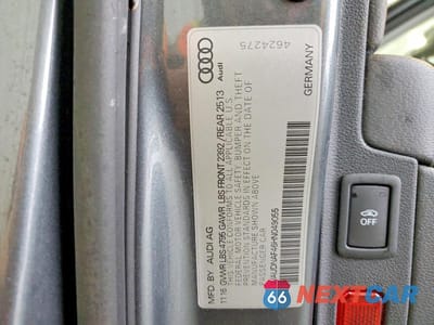Zdjęcie 12 z 12 samochodu: 2017 AUDI A4 PREMIUM VIN:WAUDNAF46HN049055 - miniatura