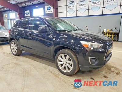 Czwarte zdjęcie samochodu z boku: 2014 MITSUBISHI OUTLANDER SPORT SE VIN:4A4AR4AU9EE027414 - miniatura