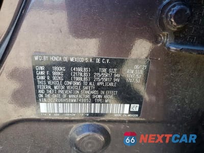 Zdjęcie 13 z 13 samochodu: 2021 HONDA HR-V EX VIN:3CZRU6H58MM749852 - miniatura