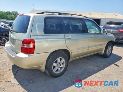 Trzecie zdjęcie samochodu z tyłu: 2003 TOYOTA HIGHLANDER BASE VIN:JTEGD21A030062469 - miniatura