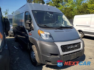 Czwarte zdjęcie samochodu z boku: 2020 RAM PROMASTER 3500 CARGO ** R & D * CLN TITLE * PRI FLEET ** VIN:3C6URVJG0LE140181 - miniatura