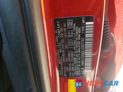 Zdjęcie 13 z 13 samochodu: 2020 HYUNDAI KONA SEL VIN:KM8K23AG0LU063740 - miniatura