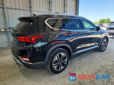 Trzecie zdjęcie samochodu z tyłu: 2019 HYUNDAI SANTA FE LIMITED 2.0T VIN:5NMS53AA3KH016621 - miniatura