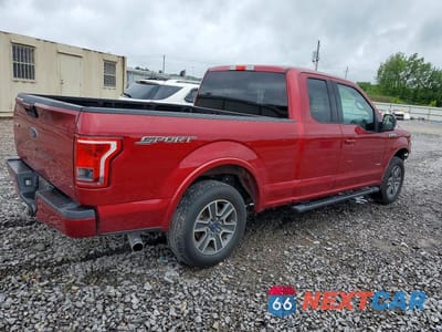 Trzecie zdjęcie samochodu z tyłu: 2015 FORD F150 SUPER CAB VIN:1FTEX1CP4FFB77804 - miniatura