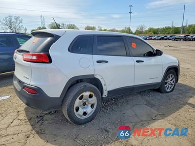 Trzecie zdjęcie samochodu z tyłu: 2015 JEEP CHEROKEE SPORT VIN:1C4PJMABXFW558527 - miniatura