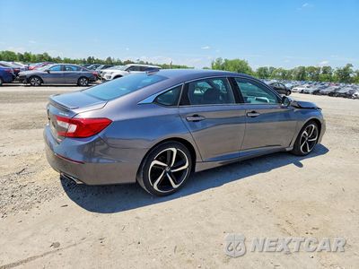 Trzecie zdjęcie samochodu z tyłu: 2020 HONDA ACCORD 4D LX VIN:1HGCV1F35LA010142 - miniatura