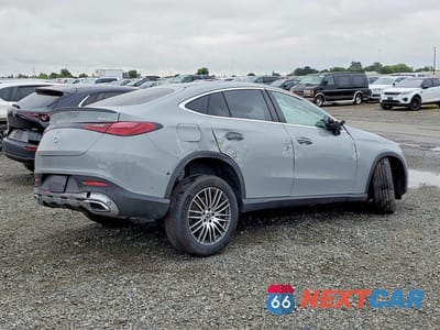 Trzecie zdjęcie samochodu z tyłu: 2026 MERCEDES-BENZ GLC COUPE 300 4MATIC VIN:W1NKJ4HB8TF532545 - miniatura