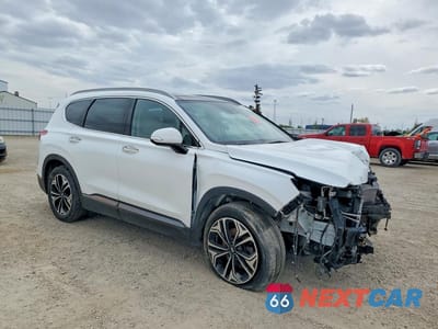 Czwarte zdjęcie samochodu z boku: 2020 HYUNDAI SANTA FE LIMITED 2.0T VIN:5NMS5CAA7LH184036 - miniatura