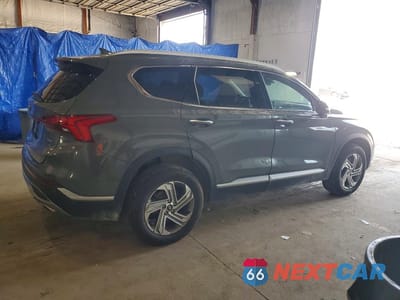Trzecie zdjęcie samochodu z tyłu: 2021 HYUNDAI SANTA FE SEL VIN:5NMS6DAJ8MH341738 - miniatura
