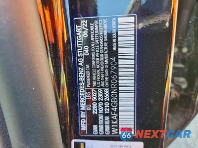 Zdjęcie 12 z 12 samochodu: 2022 MERCEDES-BENZ C 300 VIN:W1KAF4GB0NR067904 - miniatura