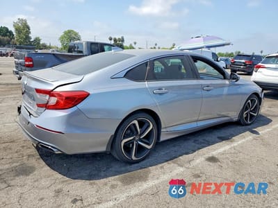 Trzecie zdjęcie samochodu z tyłu: 2020 HONDA ACCORD SPORT VIN:1HGCV1F37LA010272 - miniatura