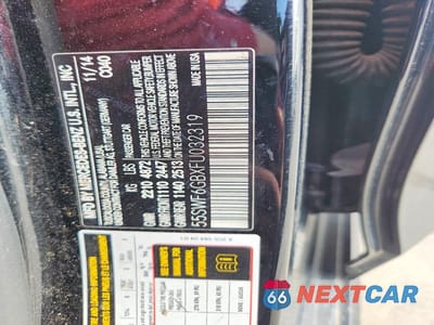 Zdjęcie 12 z 12 samochodu: 2015 MERCEDES-BENZ C 400 4MATIC VIN:55SWF6GBXFU032319 - miniatura