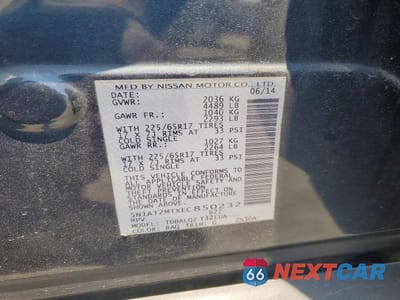 Zdjęcie 12 z 12 samochodu: 2014 NISSAN ROGUE SV VIN:5N1AT2MTXEC850232 - miniatura