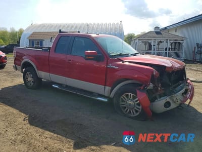 Czwarte zdjęcie samochodu z boku: 2009 FORD F150 SUPER CAB VIN:1FTPX14V39KB50093 - miniatura