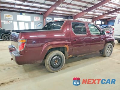 Trzecie zdjęcie samochodu z tyłu: 2008 HONDA RIDGELINE RTX VIN:2HJYK16388H502259 - miniatura