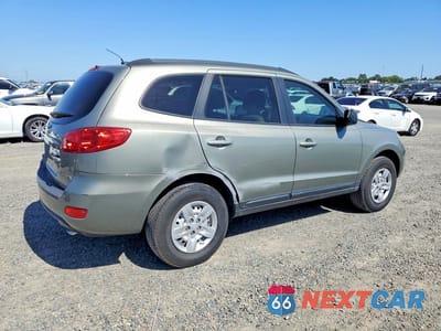 Trzecie zdjęcie samochodu z tyłu: 2009 HYUNDAI SANTA FE GLS VIN:5NMSG13D19H316884 - miniatura