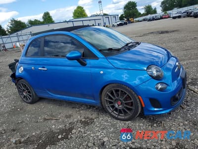 Czwarte zdjęcie samochodu z boku: 2018 FIAT 500 ABARTH VIN:3C3CFFJH5JT420820 - miniatura