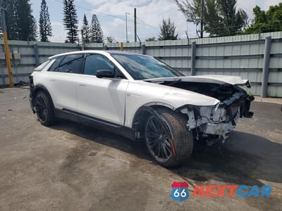 Czwarte zdjęcie samochodu z boku: 2025 CADILLAC LYRIQ SPORT VIN:1GYKPYRL1SZ309114 - miniatura