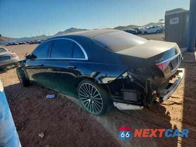 Drugie zdjęcie samochodu z przodu: 2022 MERCEDES-BENZ S 500 4MATIC VIN:W1K6G6DB4NA068250 - miniatura