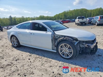 Czwarte zdjęcie samochodu z boku: 2016 AUDI A7 PREMIUM PLUS VIN:WAUWGAFC6GN070514 - miniatura