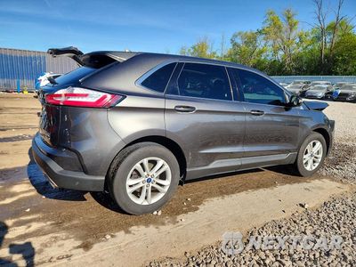 Trzecie zdjęcie samochodu z tyłu: 2019 FORD EDGE SEL VIN:2FMPK4J98KBB24169 - miniatura
