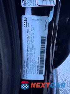 Zdjęcie 10 z 10 samochodu: 2017 AUDI A6 PREMIUM PLUS VIN:WAUF2AFC0HN020465 - miniatura