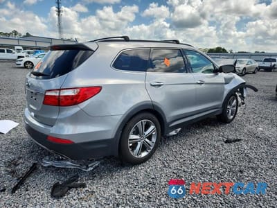 Trzecie zdjęcie samochodu z tyłu: 2015 HYUNDAI SANTA FE GLS VIN:KM8SN4HF1FU102740 - miniatura