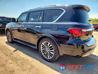 Drugie zdjęcie samochodu z przodu: 2019 INFINITI QX80 LUXE VIN:JN8AZ2NE6K9225245 - miniatura