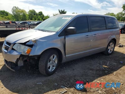 2013 DODGE GRAND CARAVAN SE 2C4RDGBGXDR714485 - główne zdjęcie licytacji z USA - miniatura