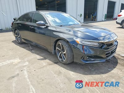 Czwarte zdjęcie samochodu z boku: 2021 HONDA ACCORD SPORT SE VIN:1HGCV1F40MA112037 - miniatura