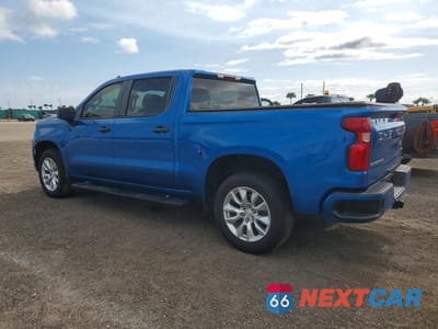 Drugie zdjęcie samochodu z przodu: 2022 CHEVROLET SILVERADO C1500 CUSTOM VIN:1GCPABEK5NZ643500 - miniatura