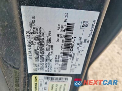 Zdjęcie 12 z 12 samochodu: 2013 LINCOLN MKZ VIN:3LN6L2JK2DR804072 - miniatura