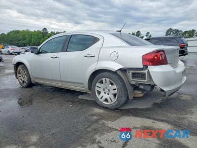 Drugie zdjęcie samochodu z przodu: 2012 DODGE AVENGER SE VIN:1C3CDZAB5CN220445 - miniatura