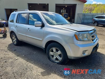 Czwarte zdjęcie samochodu z boku: 2011 HONDA PILOT EX VIN:5FNYF4H45BB103094 - miniatura