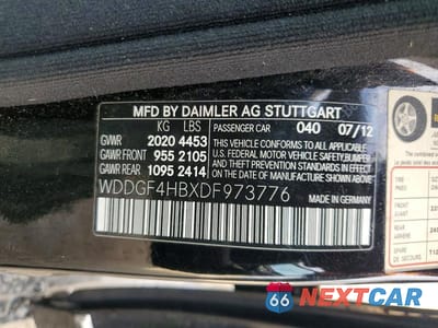 Zdjęcie 12 z 12 samochodu: 2013 MERCEDES-BENZ C 250 VIN:WDDGF4HBXDF973776 - miniatura