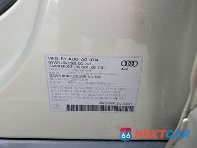 Zdjęcie 12 z 12 samochodu: 2014 AUDI Q5 PREMIUM PLUS VIN:WA1LFAFP1EA103672 - miniatura