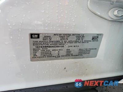 Zdjęcie 12 z 12 samochodu: 2017 CADILLAC XT5 LUXURY VIN:1GYKNBRS6HZ289199 - miniatura