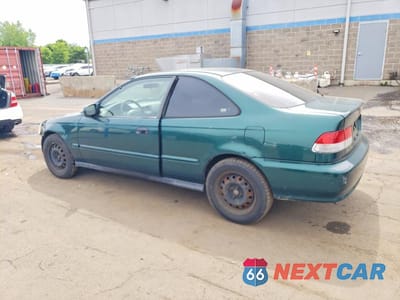 Drugie zdjęcie samochodu z przodu: 2000 HONDA CIVIC EX VIN:1HGEJ8247YL050326 - miniatura