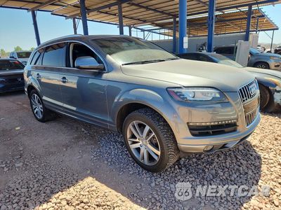 Czwarte zdjęcie samochodu z boku: 2015 AUDI Q7 TDI PRESTIGE VIN:WA1VMAFE7FD017151 - miniatura