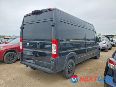 Trzecie zdjęcie samochodu z tyłu: 2023 RAM PROMASTER 3500 DELIVERY VAN VIN:3C6MRVHG6PE552519 - miniatura