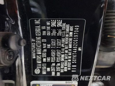 Zdjęcie 13 z 13 samochodu: 2012 KIA SORENTO LX VIN:5XYKT4A62CG197049 - miniatura